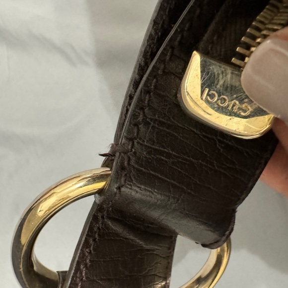 Gucci Monogram Medium Horsebit Chain Hobo - Picture 8 of 16